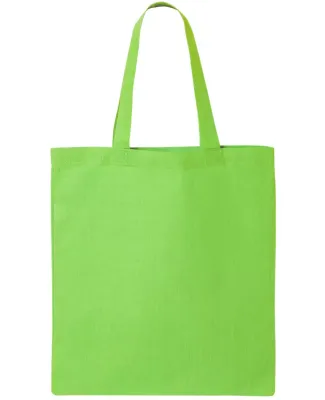 Q-Tees QTB Economical Tote in Lime