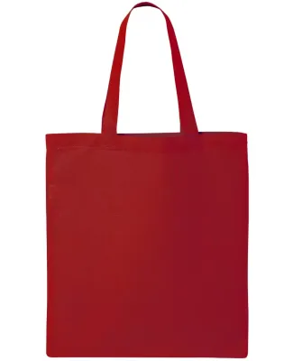Q-Tees QTB Economical Tote in Red