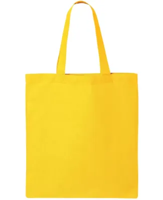 Q-Tees QTB Economical Tote in Yellow