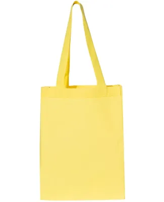 Q-Tees Q1000 12L Gussetted Shopping Bag Yellow
