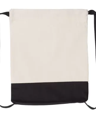 Q-Tees Q125700 8L Sport Backpack Natural/ Black