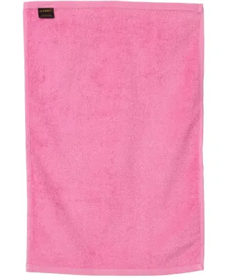 Q-Tees T200 Hemmed Hand Towel Azalea