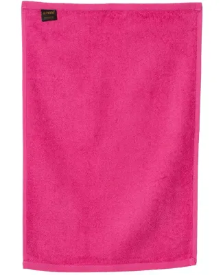 Q-Tees T200 Hemmed Hand Towel Hot Pink