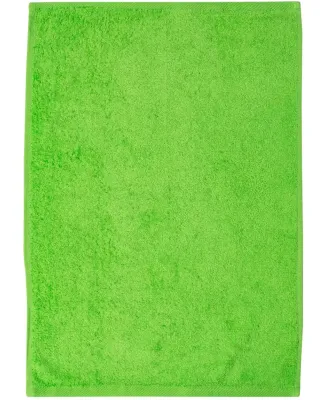 Q-Tees T200 Hemmed Hand Towel Lime
