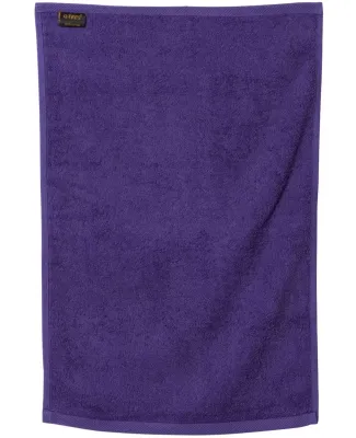 Q-Tees T200 Hemmed Hand Towel Purple