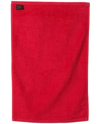Q-Tees T200 Hemmed Hand Towel Red