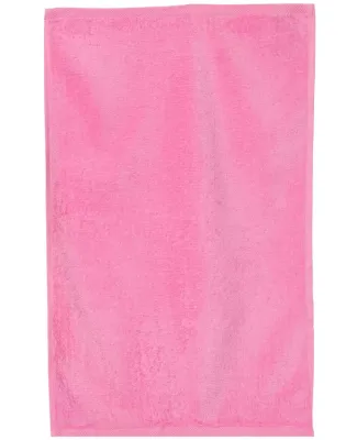 Q-Tees T300 Deluxe Hemmed Hand Towel Azalea