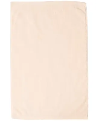 Q-Tees T300 Deluxe Hemmed Hand Towel Natural
