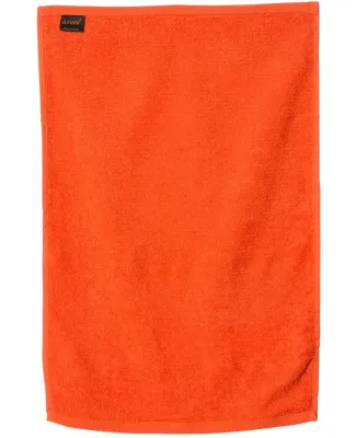 Q-Tees T300 Deluxe Hemmed Hand Towel Orange