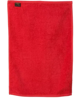 Q-Tees T300 Deluxe Hemmed Hand Towel Red