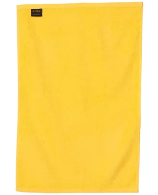 Q-Tees T300 Deluxe Hemmed Hand Towel Yellow