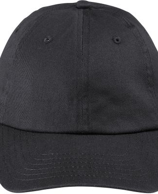Big Accessories BX880SB Unstructured 6-Panel Cap BLACK