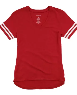 Boxercraft T62 Women's Sporty Slub T-Shirt Red