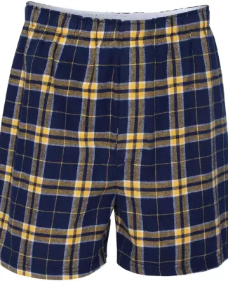 Boxercraft F48 Classic Flannel Boxer Navy/ Gold