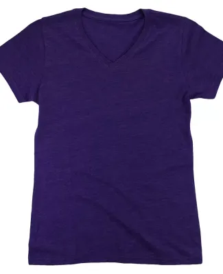 Boxercraft T23 Women's Relaxed V-Neck T-Shirt Purple