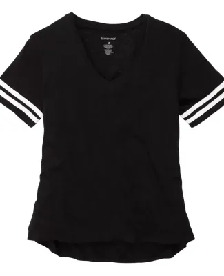 Boxercraft YT62 Girls' Sporty Slub T-Shirt Black