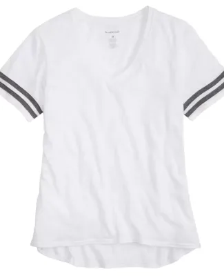 Boxercraft YT62 Girls' Sporty Slub T-Shirt White
