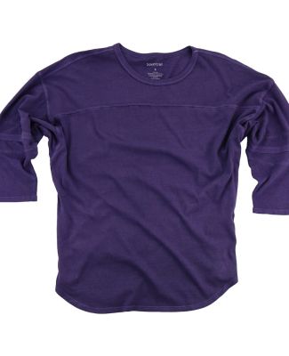 Boxercraft T19 Women's Garment-Dyed Vintage Jersey in Purple