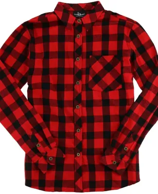 Boxercraft F51 Flannel Shirt Red/ Black Buffalo