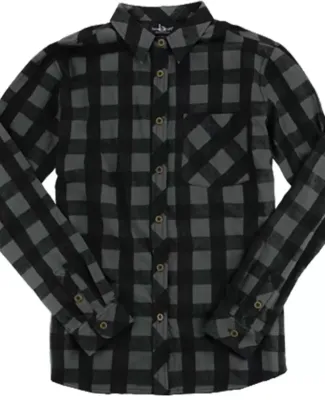 Boxercraft F51 Flannel Shirt Charcoal/ Black Buffalo