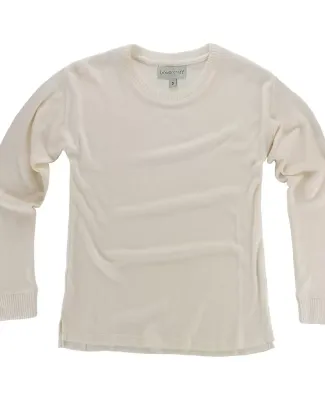 Boxercraft YL06 Girls' Cuddle Boxy Sweatshirt Natural
