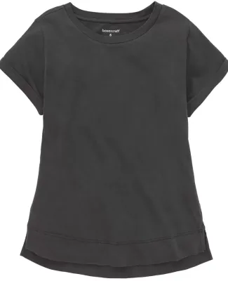 Boxercraft T57 Women's Vintage Cuff T-Shirt Black