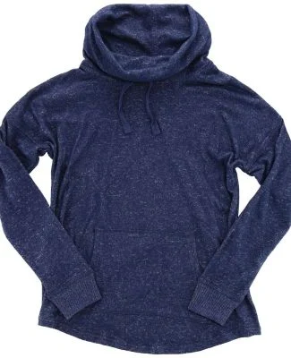 Boxercraft L12 Women's Cuddle Cowl Pullover in Navy heather