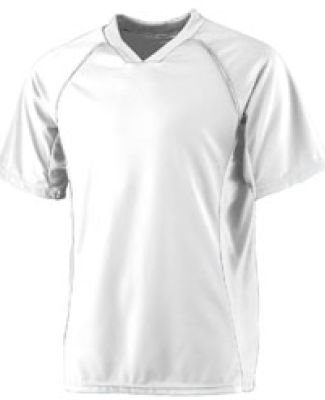 Augusta Sportswear 243 WICKING SOCCER SHIRT in White/ white