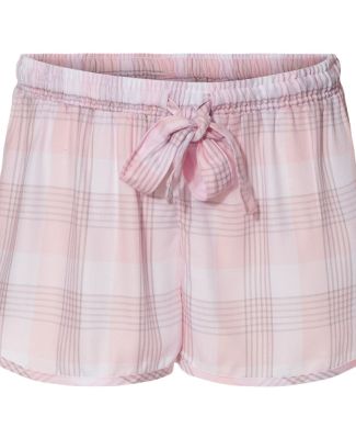 Boxercraft FL02 Women's Loungelite Shorts Pink/ White/ Grey