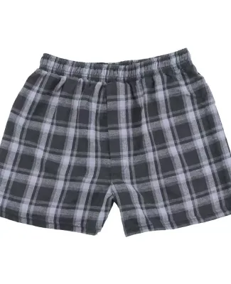 Boxercraft F49 Essential Flannel Boxers Heritage Charcoal Plaid