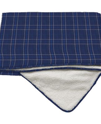 Boxercraft FQ01 Everest Blanket in Navy field day plaid