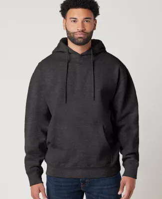 Cotton Heritage M2650 Heavyweight Hoodie in Charcoal heather