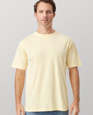 Cotton Heritage OU1690 Garment Dye Short Sleeve in Lemonade