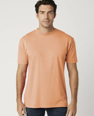 Cotton Heritage OU1690 Garment Dye Short Sleeve in Orange sherbet