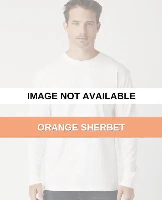 Cotton Heritage OU1964 Garment Dye Long Sleeve Orange Sherbet