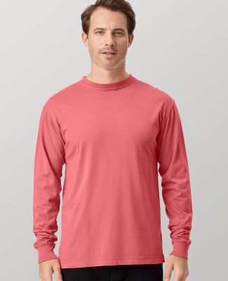 Cotton Heritage OU1964 Garment Dye Long Sleeve in Shiraz