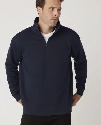 Cotton Heritage M2475 Quarter-Zip Fleece in Navy blazer