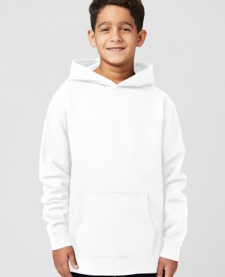 Cotton Heritage Y2550 Youth Pullover Fleece in White