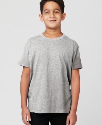 Cotton Heritage YC1046 Youth Short Sleeve t-shirt in Athletic heather