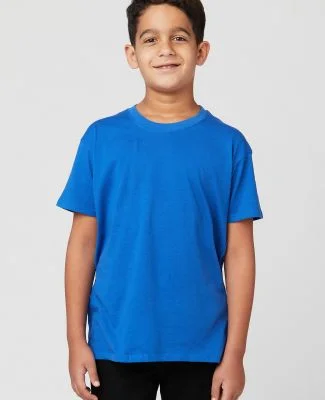 Cotton Heritage YC1046 Youth Short Sleeve t-shirt in Team royal