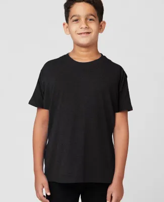 Cotton Heritage YC1046 Youth Short Sleeve Charcoal Heather
