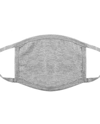 Burnside Clothing P100 Stretch Face Mask with Filt Heather Grey
