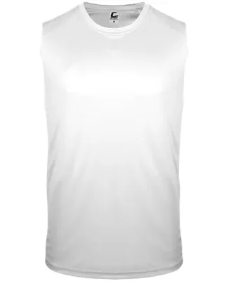 C2 Sport 5230 Youth Sleeveless T-Shirt White