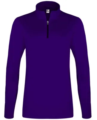 C2 Sport 5602 Women's Quarter-Zip Pullover Purple