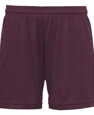 C2 Sport 5116 Women's Mesh Shorts Maroon