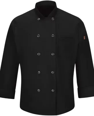 Chef Designs 042X Mimix™ Chef Coat with OilBlok Black