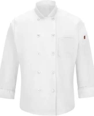 Chef Designs 042X Mimix™ Chef Coat with OilBlok White