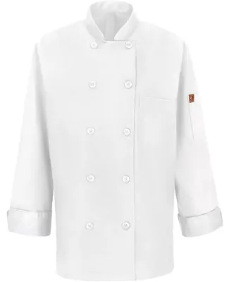 Chef Designs 041X Women's Mimix™ Chef Coat with  in White