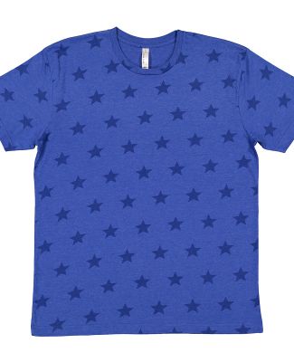 Code V 3929 Star Print Tee in Royal star