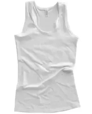 In Your Face A07 - Ladies' Junior Racerback Tank White